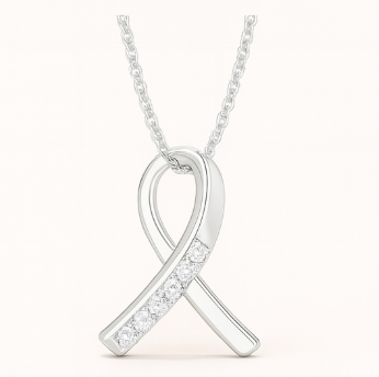 Ribbon Spark Necklace