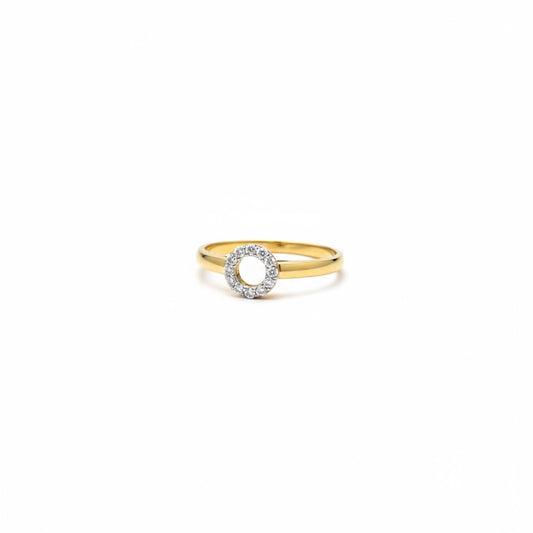 Diamond Circle Ring