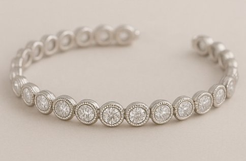 Celeste Diamond Bangle